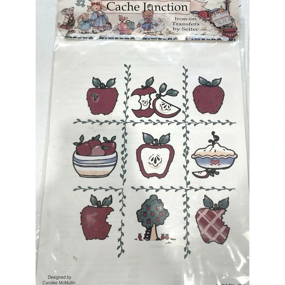 Vintage Cache‎ Junction Seitec Velour Iron-on Transfers Lot Crows Angels Teacher